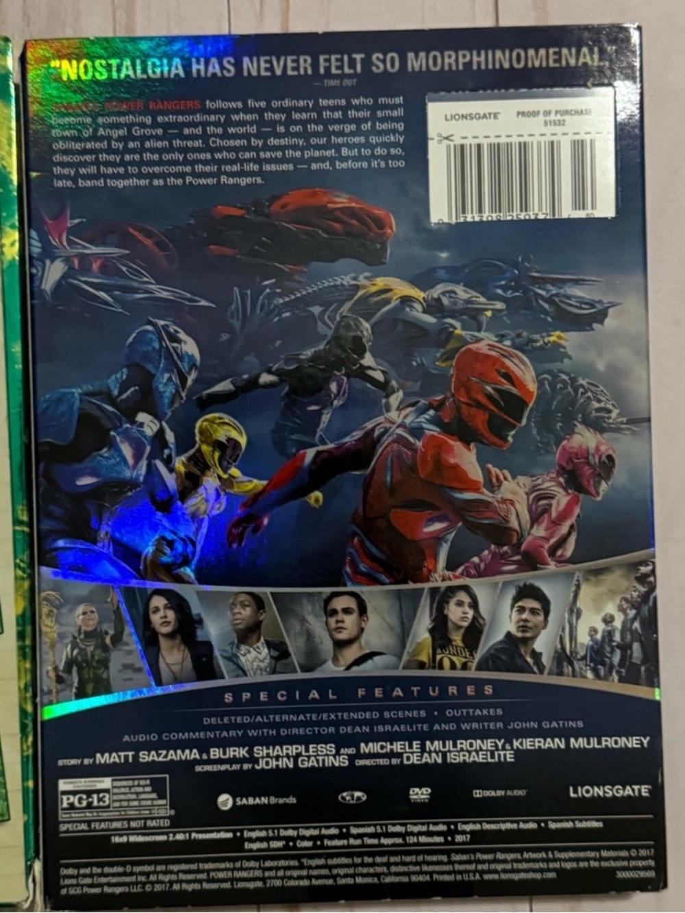 Power Rangers dvd - Picture 2 of 2